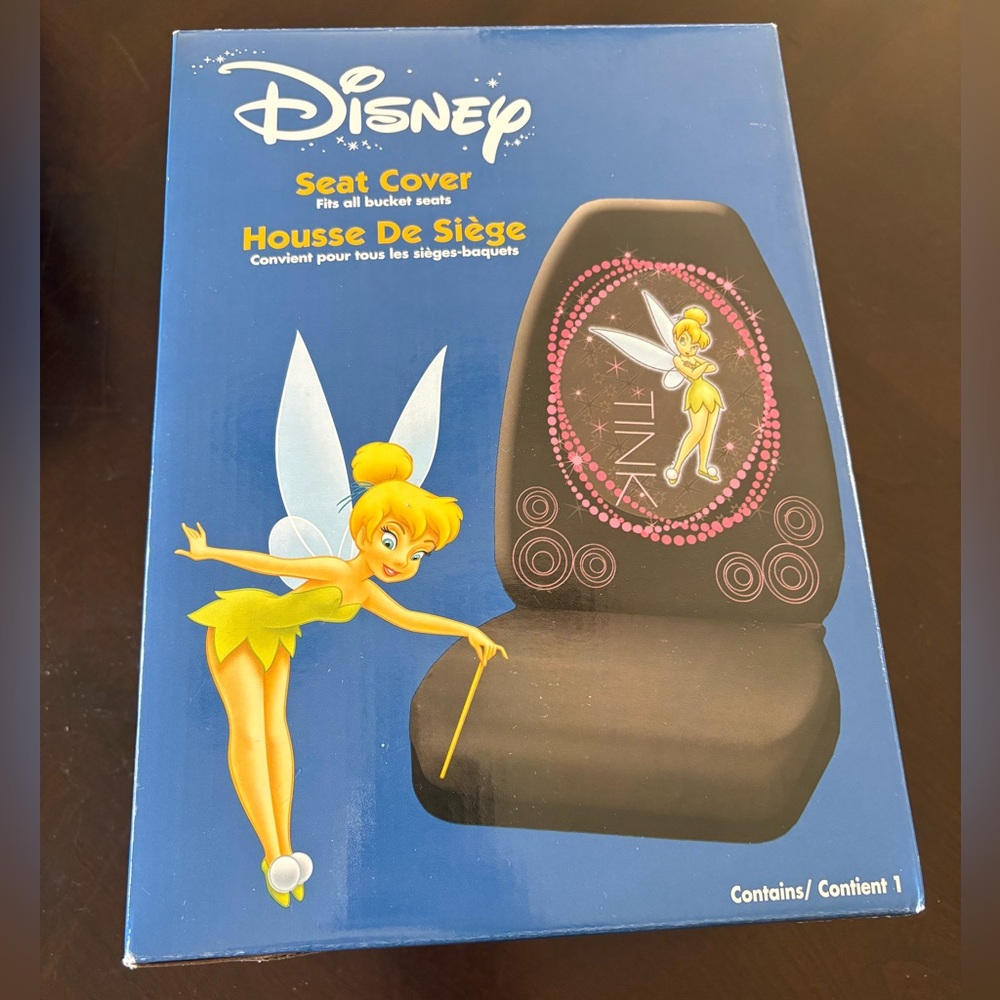 Disney Tinker Bell “TINK” Car Seat Covers – Y2K – New in Box